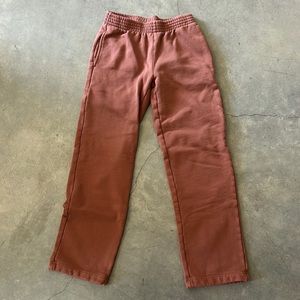 Aritzia TNA cozy fleece boyfriend sweatpant